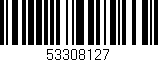 Código de barras (EAN, GTIN, SKU, ISBN): '53308127'