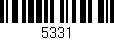 Código de barras (EAN, GTIN, SKU, ISBN): '5331'