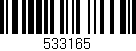 Código de barras (EAN, GTIN, SKU, ISBN): '533165'