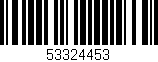 Código de barras (EAN, GTIN, SKU, ISBN): '53324453'