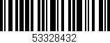 Código de barras (EAN, GTIN, SKU, ISBN): '53328432'