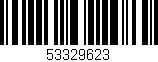 Código de barras (EAN, GTIN, SKU, ISBN): '53329623'