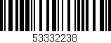 Código de barras (EAN, GTIN, SKU, ISBN): '53332238'