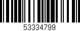 Código de barras (EAN, GTIN, SKU, ISBN): '53334799'