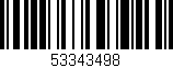 Código de barras (EAN, GTIN, SKU, ISBN): '53343498'