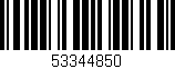 Código de barras (EAN, GTIN, SKU, ISBN): '53344850'