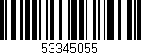 Código de barras (EAN, GTIN, SKU, ISBN): '53345055'