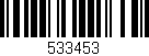 Código de barras (EAN, GTIN, SKU, ISBN): '533453'