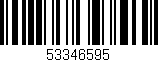 Código de barras (EAN, GTIN, SKU, ISBN): '53346595'