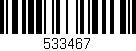 Código de barras (EAN, GTIN, SKU, ISBN): '533467'