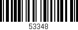Código de barras (EAN, GTIN, SKU, ISBN): '53348'
