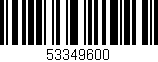 Código de barras (EAN, GTIN, SKU, ISBN): '53349600'