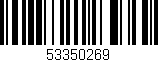 Código de barras (EAN, GTIN, SKU, ISBN): '53350269'