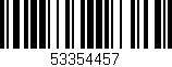 Código de barras (EAN, GTIN, SKU, ISBN): '53354457'