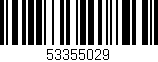 Código de barras (EAN, GTIN, SKU, ISBN): '53355029'