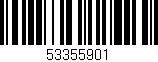 Código de barras (EAN, GTIN, SKU, ISBN): '53355901'