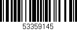 Código de barras (EAN, GTIN, SKU, ISBN): '53359145'