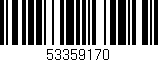 Código de barras (EAN, GTIN, SKU, ISBN): '53359170'