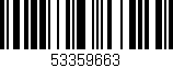 Código de barras (EAN, GTIN, SKU, ISBN): '53359663'