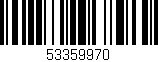 Código de barras (EAN, GTIN, SKU, ISBN): '53359970'