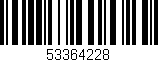 Código de barras (EAN, GTIN, SKU, ISBN): '53364228'