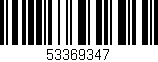 Código de barras (EAN, GTIN, SKU, ISBN): '53369347'