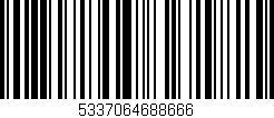 Código de barras (EAN, GTIN, SKU, ISBN): '5337064688666'