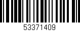 Código de barras (EAN, GTIN, SKU, ISBN): '53371409'