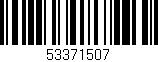 Código de barras (EAN, GTIN, SKU, ISBN): '53371507'