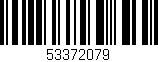 Código de barras (EAN, GTIN, SKU, ISBN): '53372079'