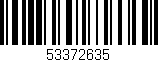 Código de barras (EAN, GTIN, SKU, ISBN): '53372635'