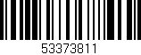 Código de barras (EAN, GTIN, SKU, ISBN): '53373811'
