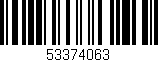 Código de barras (EAN, GTIN, SKU, ISBN): '53374063'