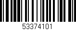 Código de barras (EAN, GTIN, SKU, ISBN): '53374101'