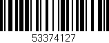 Código de barras (EAN, GTIN, SKU, ISBN): '53374127'