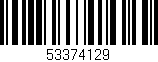 Código de barras (EAN, GTIN, SKU, ISBN): '53374129'