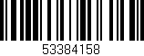 Código de barras (EAN, GTIN, SKU, ISBN): '53384158'