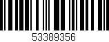 Código de barras (EAN, GTIN, SKU, ISBN): '53389356'