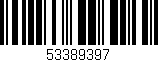 Código de barras (EAN, GTIN, SKU, ISBN): '53389397'