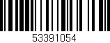 Código de barras (EAN, GTIN, SKU, ISBN): '53391054'
