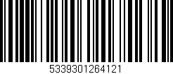 Código de barras (EAN, GTIN, SKU, ISBN): '5339301264121'