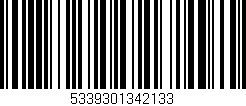 Código de barras (EAN, GTIN, SKU, ISBN): '5339301342133'