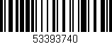 Código de barras (EAN, GTIN, SKU, ISBN): '53393740'