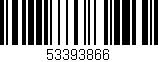 Código de barras (EAN, GTIN, SKU, ISBN): '53393866'