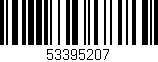 Código de barras (EAN, GTIN, SKU, ISBN): '53395207'