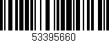 Código de barras (EAN, GTIN, SKU, ISBN): '53395660'