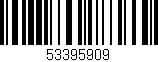 Código de barras (EAN, GTIN, SKU, ISBN): '53395909'