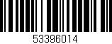 Código de barras (EAN, GTIN, SKU, ISBN): '53396014'