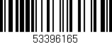 Código de barras (EAN, GTIN, SKU, ISBN): '53396165'