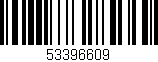 Código de barras (EAN, GTIN, SKU, ISBN): '53396609'